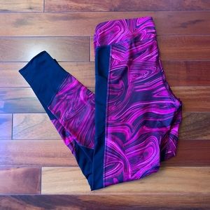 Champion C9 Purple & Pink Lg Ankle Length Leggings